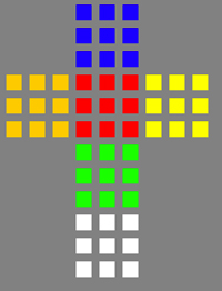 Solved 2d of Rubik's Cube